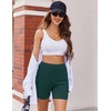 image:imageEkouaer Womens Pajamas 2 Piece Lounge Sets Oversized V Neck TShirts Tops Biker Shorts Set Workout Reversible Tracksuit SXXLLake Green