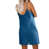 image:imageEkouaer Womens Summer Casual Sleeveless Romper Adjustable Spaghetti Strap Shorts Jumpsuits with Pockets 2025 ClothesRoyal
