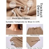 image:imageEkouaer Womens Tracksuits 2 Piece Long Sleeve Outfits Micro Fleece Sweatsuit Sets Wide Leg SweatpantsKhaki