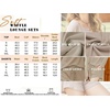 image:imageEkouaer Womens Waffle Knit Pajama Sets Long Sleeve Top and Shorts Matching Lounge Set Loungewear Sweatsuit with PocketsAlight Khaki