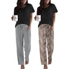 Black Striped/Black Leopard