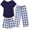 Navy Plaid