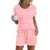 Stripes Pink Wave
