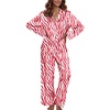 Red Zebra Print