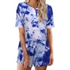 Tie Dye Blue White