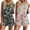Pink Flower and Green Floral