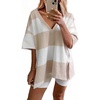 Khaki/Stripes