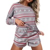 B-grey Christmas Pattern