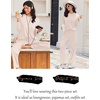 image:imageEkouaer Lounge Sets for Women Long Sleeve Pajamas 2026 Loungewear Soft Comfy Pjs Two Piece Travel Outfits SetBeige