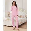 image:imageEkouaer Pajamas Set for Women Soft Comfy Pjs Sets Long Sleeve Sleepwear Loungewear SXXLMoon Teddy