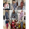 image:imageEkouaer Pajamas Set for Women Soft Comfy Pjs Sets Long Sleeve Sleepwear Loungewear SXXLMoon Teddy