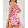 image:imageEkouaer Womens Cami Pajama Sets 2 Piece Cute Print Pjs Soft Tank Top amp Elastic Waist Shorts Camisole Lounge SetPink Leopard