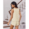 image:imageEkouaer Womens Pajama Sets Cami Shorts Set Viscose from Bamboo Tank Top and Shorts 2 Piece Soft Sleeveless Lounge SetApricot Teddy