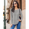 image:imageEkouaer Womens Pajama Sets Pleated Tops with Long Pants Lounge Set Long Sleeve Fall Sleepwear Ladies Pjs SXXLGrey