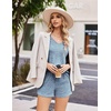 image:imageEkouaer Womens Ribbed Knit Lounge Set Short Sleeve Top and Shorts Sleepwear Pajama Set Two Piece Shorts Outfits SetLake Blue