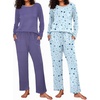 Blue Stripe/Star Print