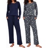 Gray Star/Navy Blue