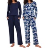 Navy/Navy Flower