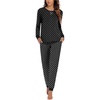 Black Polka Dots