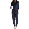 Polka Dots_navy Blue