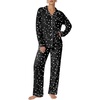 Stars Pattern - Black