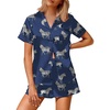 Navy With Zebra