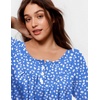 image:imageEkouaer Pajamas for Women Set Long Sleeve Sleepwear Top amp Pants Pjs Comfy 2 Piece Lounge Set with Pockets SXXLBlue Pot