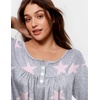 image:imageEkouaer Pajamas for Women Set Long Sleeve Sleepwear Top amp Pants Pjs Comfy 2 Piece Lounge Set with Pockets SXXLPink Stars