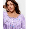 image:imageEkouaer Pajamas for Women Set Long Sleeve Sleepwear Top amp Pants Pjs Comfy 2 Piece Lounge Set with Pockets SXXLPurple Floral