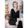 image:imageEkouaer Womens Pajama Sets 2 Piece Lounge Set Fall Winter Pajamas Long Sleeve Pjs Top and Pants Soft Pj Sets Loose SleepwearA01black