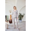 image:imageEkouaer Womens Pajama Sets 2 Piece Lounge Set Fall Winter Pajamas Long Sleeve Pjs Top and Pants Soft Pj Sets Loose SleepwearGray Coffee Cups