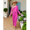 image:imageEkouaer Womens Pajama Sets 2 Piece Lounge Set Fall Winter Pajamas Long Sleeve Pjs Top and Pants Soft Pj Sets Loose SleepwearLeopardrose