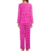 image:imageEkouaer Womens Pajama Sets 2 Piece Lounge Set Fall Winter Pajamas Long Sleeve Pjs Top and Pants Soft Pj Sets Loose SleepwearLeopardrose