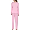 image:imageEkouaer Womens Pajama Sets 2 Piece Lounge Set Fall Winter Pajamas Long Sleeve Pjs Top and Pants Soft Pj Sets Loose SleepwearLight Pink