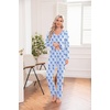 image:imageEkouaer Womens Pajama Sets 2 Piece Lounge Set Fall Winter Pajamas Long Sleeve Pjs Top and Pants Soft Pj Sets Loose SleepwearMonkey
