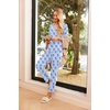 image:imageEkouaer Womens Pajama Sets 2 Piece Lounge Set Fall Winter Pajamas Long Sleeve Pjs Top and Pants Soft Pj Sets Loose SleepwearMonkey