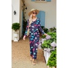 image:imageEkouaer Womens Pajama Sets 2 Piece Lounge Set Fall Winter Pajamas Long Sleeve Pjs Top and Pants Soft Pj Sets Loose SleepwearMulticolored Dinosaurs