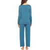 image:imageEkouaer Womens Pajama Sets 2 Piece Lounge Set Fall Winter Pajamas Long Sleeve Pjs Top and Pants Soft Pj Sets Loose SleepwearPeacock Blue