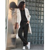 image:imageEkouaer Womens Pajamas Set Long Sleeve Loungewear Soft Lounge Set Joggers with PocketsBlack