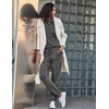 image:imageEkouaer Womens Pajamas Set Long Sleeve Loungewear Soft Lounge Set Joggers with PocketsDim Gray