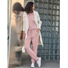 image:imageEkouaer Womens Pajamas Set Long Sleeve Loungewear Soft Lounge Set Joggers with PocketsLight Pink