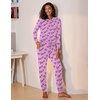 image:imageEkouaer Womens Pajamas Set Long Sleeve Loungewear Soft Lounge Set Joggers with PocketsLove