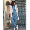 image:imageEkouaer Womens Pajamas Set Long Sleeve Loungewear Soft Lounge Set Joggers with PocketsNavy