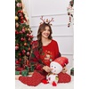image:imageEkouaer Womens Pajamas Set Long Sleeve Loungewear Soft Lounge Set Joggers with PocketsRed Chirstmas Teddy