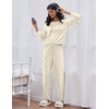 image:imageEkouaer Womens Pajamas Set Long Sleeve Loungewear Soft Lounge Set Joggers with PocketsTeddy