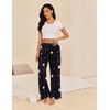 image:imageEkouaer 2 Pack Women Pajama Pants Soft Casual Pajama Bottoms Comfy Wide Leg Sleep Pants Pj Bottoms with PocketsCupplanet