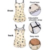 image:imageEkouaer 2 Pack Womens Cami Pajama Sets Cute Print Tank Top Pjs and Shorts Camisole Lounge SetPink Butterflyblack Cherry