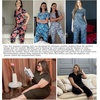 image:imageEkouaer 2 Pack Womens Capri Pajama Sets Short Sleeve TwoPiece Pjs V Neck Tops amp Pants Printed Lounge Sets S3XLGp12
