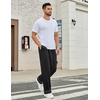 image:imageEkouaer Mens Pajama Pants Sleepwear Soft Pjs Bottoms Sleep Lounge Long Pant with Drawstring amp PocketsBlack