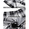 image:imageEkouaer Mens Pajama Pants Sleepwear Soft Pjs Bottoms Sleep Lounge Long Pant with Drawstring amp PocketsBlack White Plaid